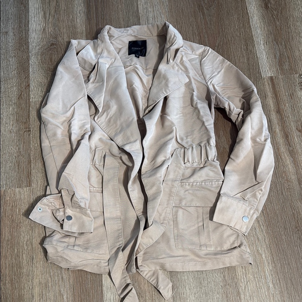 Dynamite cotton blazer